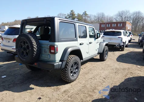 2023 Jeep Wrangler 4Xe 4X4 из США, поврежденный, VIN 1C4JJXN65PW690228